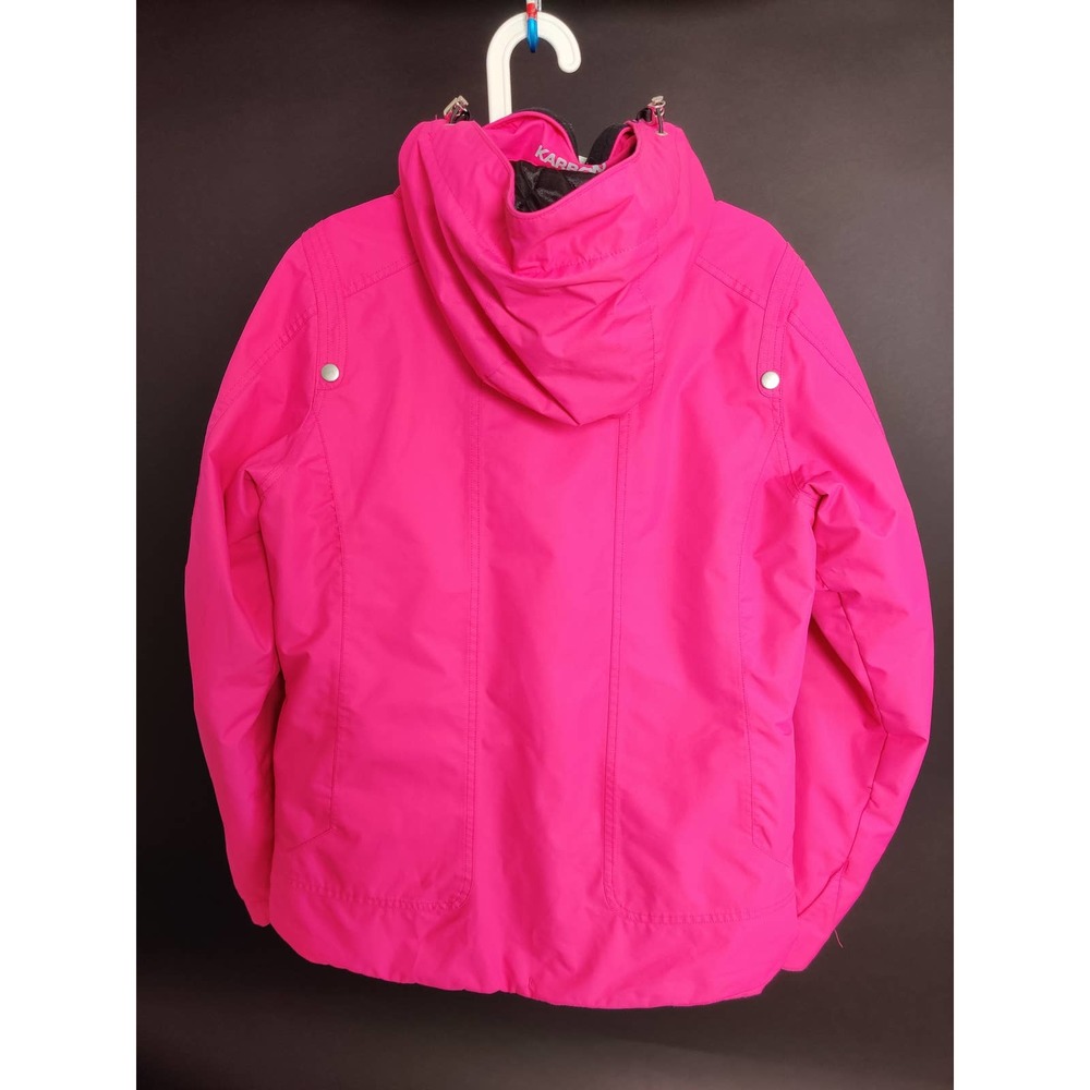 (V) RARE Karbon Women snow jacket winter ski snowboard pink waterproof sz 10 - Picture 9 of 12
